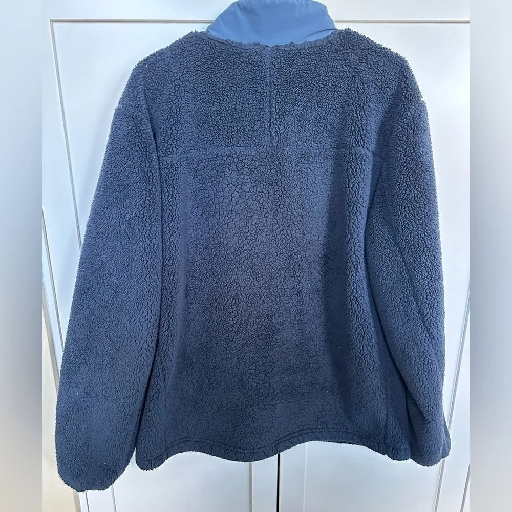 The North Face Mens/unisex Campshire Fleece Full Zip Navy Blue Jacket -‎ XL